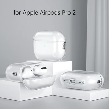 Su geçirmez Kulaklık Kılıfları Kordon Toka ile Kulaklık Koruyucu Kabuk Toz Geçirmez Kablosuz Kulaklık Kapak Apple Airpods için Pro 2