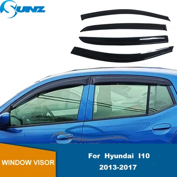Pencere Siperliği Hyundai i10 Sedan 2013 2014 2015 2016 2017 Araba Güneşlik Weathershield Tente Barınakları Güneş Yağmur Deflektör Guard