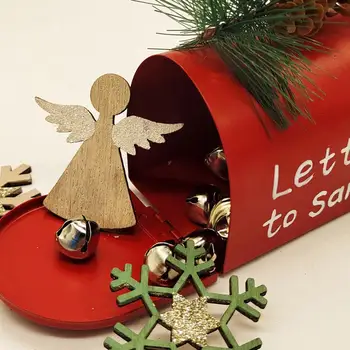2022 yeni Yıl Asılı Süsleme Posta Kutusu Tasarım Noel Ağacı Kolye şeker Kutusu Noel Dekorasyon Hediye Ev için