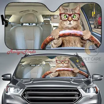 Kedi Sürüş Araba Güneş Tonları inanılmaz en iyi hediye fikirleri 2022