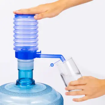 5 galon şişelenmiş içme suyu el basınç el pompası ayrılabilir tüp vakum dağıtıcı rahat ve hızlı