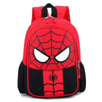 Marvel Örümcek Adam ıronman Karikatür Sırt Çantası Erkek Kız Anaokulu Kreş okul çantası Geri okul çantası
