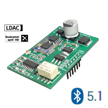 DLHıFı Bluetooth 5.1 QCC5125 LDAC QCC3034 APTX-HD Çözme ES9023 Ses Stereo Kurulu Analog Giriş HiFi Amplifikatör DAC