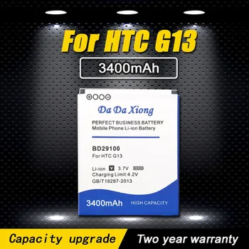 Yüksek Kalite 3400 mAh BD29100 Telefonu HTC için pil G13 Wildfire S A510e A510C T9292 HD3 S HD7 PG76100