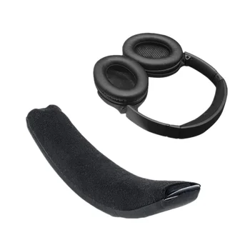 Yedek Kafa Bandı Kafa Bandı tamir kiti Kapak Bose QC25 QC35 Kulaklık Taşınabilir Ses Kulaklık Kafa Bandı Bellek Köpük Siyah