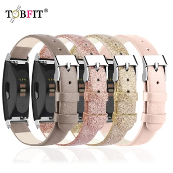 Lüks Deri Kayış Fitbit Inspire/Inspire 2 / Ace 2 Yumuşak Spor Deri Bileklikler Watchband Band Fitbit Inspire HR Kayış