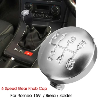 6 Hız Mat Vites Topuzu kapatma başlığı Vites Kolu Kılıf Kapak Alfa Romeo 159 İçin Brera Spider 2005-2011 55344557