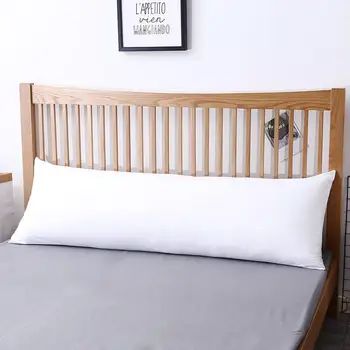 20 Uzun Yastık İç Beyaz Vücut Yastık Dikdörtgen Uyku şekerleme yastığı Ev Çiftler Yatak Odası Yatak Yastık 150x50CM